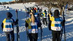 Alla på snö-ledare på Gärder i Stockholm. Foto: SSF.